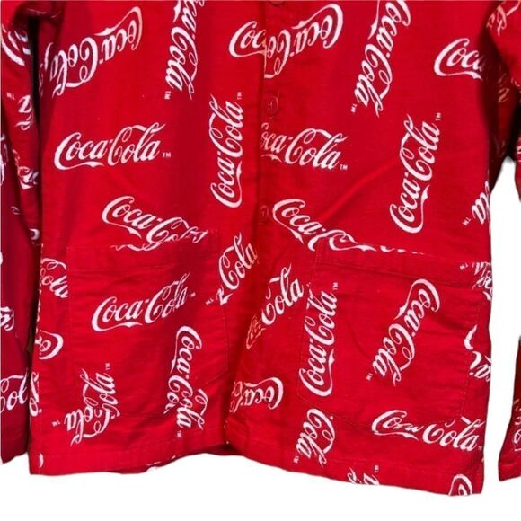 3 for $30! Coca Cola brand pj flannel top - Picture 9 of 11